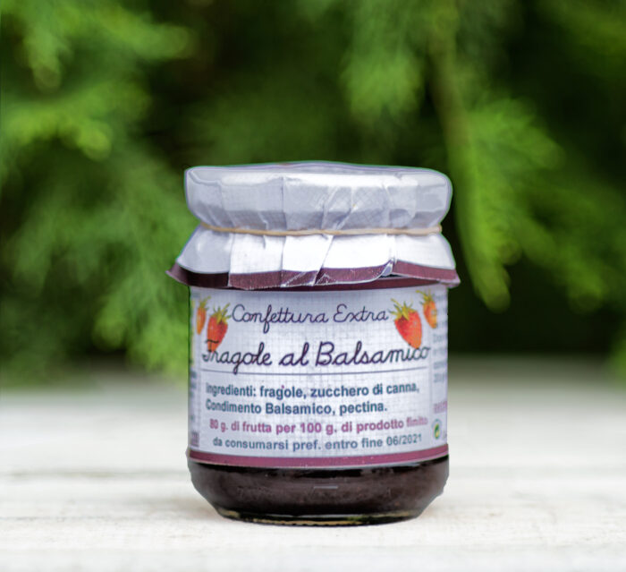 Confettura Agrodolce di Fragole al Balsamico